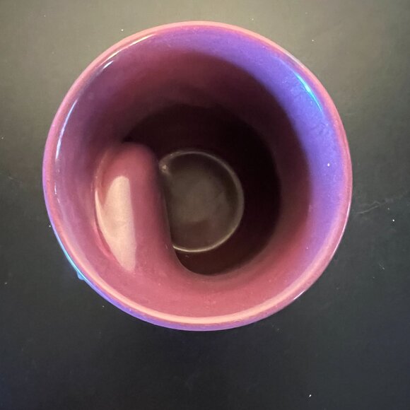 NEHER Clay in Motion Handmade Glazed Handwarmer Mug Signed & Dated Neher 2017 - Picture 9 of 11